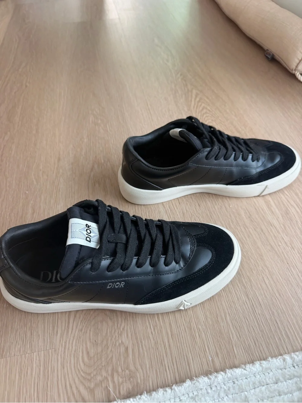 Dior Men's Black Low-Top Sneakers